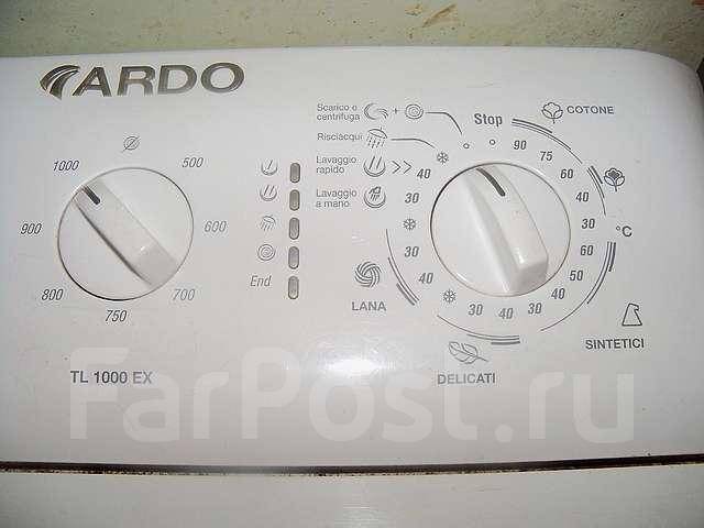 Инструкция Стиральная Машина Ardo Tl 80 E