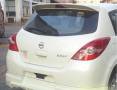 Спойлер. Nissan Tiida