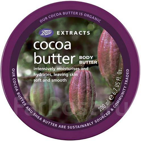 Boots Extracts Sugar Scrub, Cocoa Butter 6.7 fl oz (200 ml) .