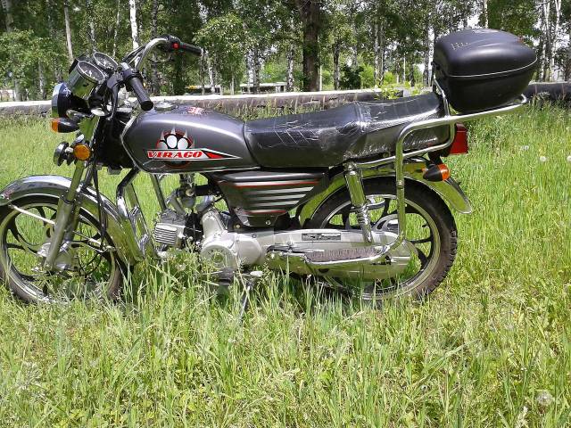 На Яреге опрокинулся мопед