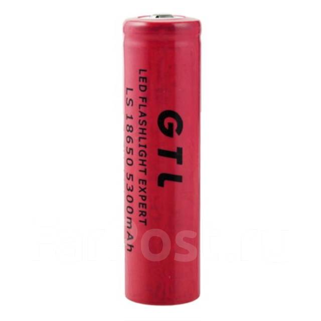 18650 GTL Li-ion 5300mAh 3.7V Rechargeable Battery for LED Torch