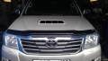 Дефлектор капота. Toyota Hilux Pick Up