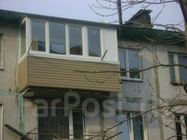 Крыша на балконе последнего этажа в витебске от компании гар.