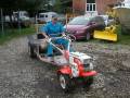 Kubota. Продается Мотоблок GS280-TCM с прицепом( телегой) Япония)