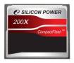 Карта памяти 4Gb CF (Compactflash) Siliconpower 200X. 4 Гб, интерфейс IDE
