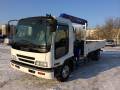 Isuzu Forward. Бортовой с манипулятором, 7 220 куб. см., 5 000 кг.