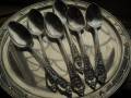 Столовые ложки Wallace Rose Point Silver 925 пр. RARE. Оригинал