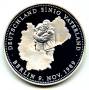 Германия 1990 медаль "Снос берлинской стены 09.11.1989" Серебро