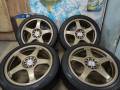Продам Крутой Спорт Enkei Racing LINE+Лето Жир215/45R17Toyota, Subaru. 7.0x17 5x100.00 ET48