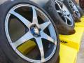 RAYS SS6 18" 5*100 + летняя резина 235/40/18 на сезон. 7.5x18 5x100.00 ET35