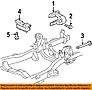 Подушка двигателя. Hummer H3