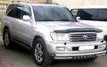 Дефлектор капота. Toyota Land Cruiser, 100