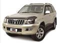 Дефлектор капота. Toyota Land Cruiser Prado, 120