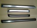 Накладки на пороги кузова с хром вставкой для Toyota Cresta GX, JZX100. Toyota Cresta, JZX100