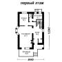 Проект дома из кирпича 2-161К. 100-200 кв. м., 2 этажа, 5 комнат, бетон