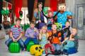 Праздник в стиле Minecraft