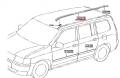 Молдинг крыши. Toyota Succeed Toyota Probox