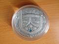 20 рублей Беларусь. 2006 г. Тысяча и одна ночь"Серебро. Кристалл.