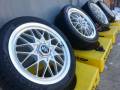 Ковка VOLK Racing 17" 4*100/5*100 на отличной летней резине 215/45/17. 7.0x17 4x100.00, 5x100.00 ET45