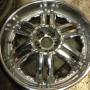 Продам хромированные диски с полкой 5/114,3 R20. 8.5x20 5x114.30 ET38