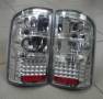 Стопы диодные тюнинг Nissan Safari / Patrol Y61 хром белые. Nissan Safari, WYY61, WRGY61, WTY61, WFGY61, VRGY61, WGY61 Nissan Patrol, Y61