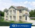 M-fresh Extra Classsss! -зеркальный (Проект большого классного дома! ). 400-500 кв. м., 2 этажа, 6 комнат, бетон