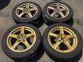 Золотые редкие спорт-диски Subaru R17 5*100!. 7.5x17 5x100.00 ET48