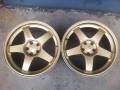 Subaru STI. 8.0x17 3x98.00, 5x100.00 ET40