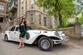 Эксклюзивный белоснежный Escalibur Phantom. С водителем