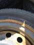 Летняя резина 165/70R13 на железных дисках по 500 рублей за колесо. x13 4x100.00