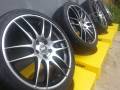 Ковка WORK ROAR 19" 5*114,3 на отличной летней резине 245/35/19. 8.0x19 5x114.30 ET40