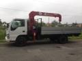 Isuzu. Продам грузовик с манипулятором NQR, 2007г, 4 600 куб. см., 5 000 кг.