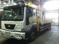 Daewoo Novus. Кран манипулятор 2011 г. в, 11 051 куб. см., 11 630 кг.
