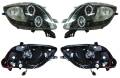 Фара TOYOTA VITZ/YARIS 05-08 черный линзы тюнинг комплект R+L