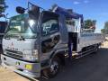 Mitsubishi Fuso. Бортовой с манипулятором Mitsubishi FUSO 2003г 5тонн, 7 500 куб. см., 5 000 кг.