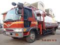 Hino Ranger. грузовой-бортовой с манипулятором, 8 000 куб. см., 7 000 кг.