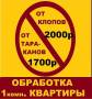 Профессиональное уничтожение тараканов (клопы, блохи, крысы)