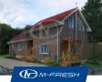 M-fresh Laguna (Свежий проект дома с отдельными зонами отдыха! ). 100-200 кв. м., 1 этаж, 5 комнат, каркас