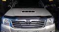 Дефлектор капота. Toyota Hilux, 2012