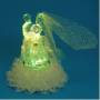 Свадебная пара из стекла с LED подсветкой |Салон EDEN FOR Brides. Под заказ