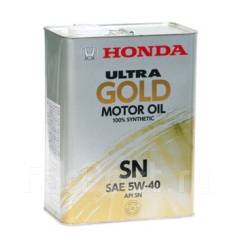 масло моторное ultragold sn 08220-99974 синт.4л honda