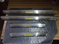 Редкие хромированные накладки на пороги кузова Toyota Cresta GX, JZX90. Toyota Cresta, JZX90