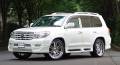 Накладка на порог. Toyota Land Cruiser. Под заказ