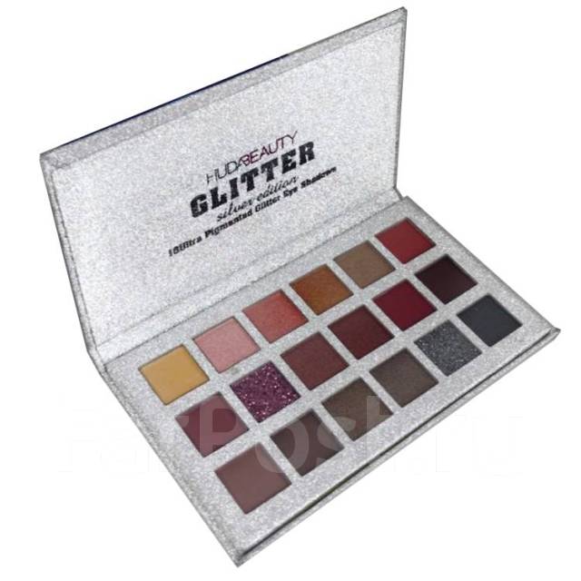 Huda Beauty Glitter Silver Edition