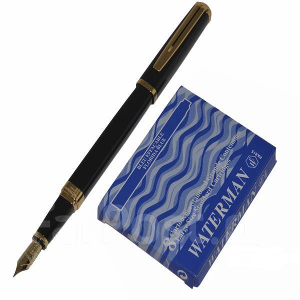 Waterman Exception Slim Black Lacquer Gt