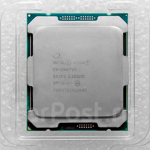 Intel Xeon E5 2667 V4 3 2 3 6GHz 8C 16T 25Mb 135W LGA2011 3 новый под