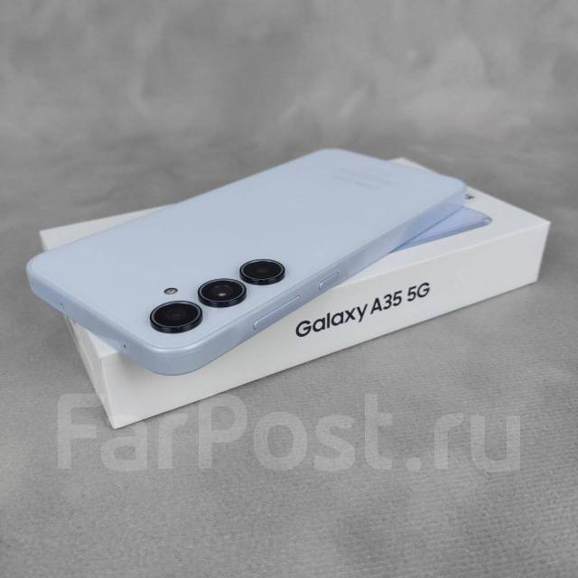 Samsung Galaxy A35 5G 8ГБ 256ГБ Light Blue Ростест NFC Подарок 6