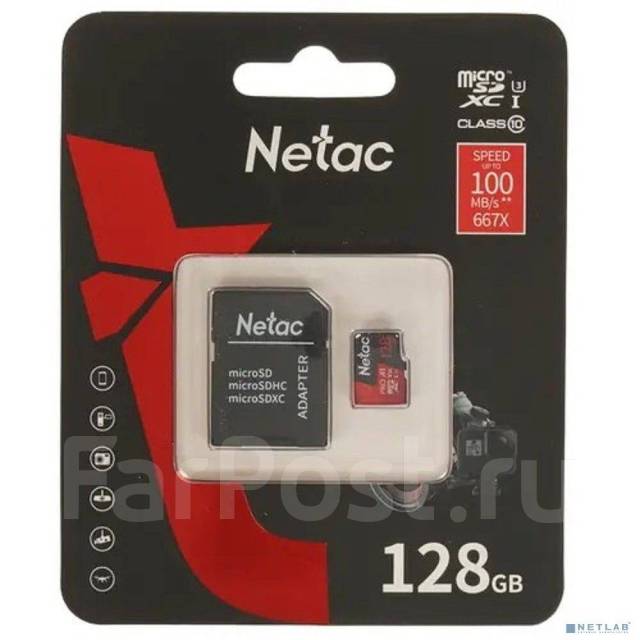 Micro Securedigital Gb Netac Microsdxc Class