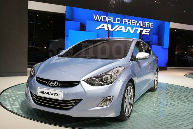 капот hyundai elantra avante 2011