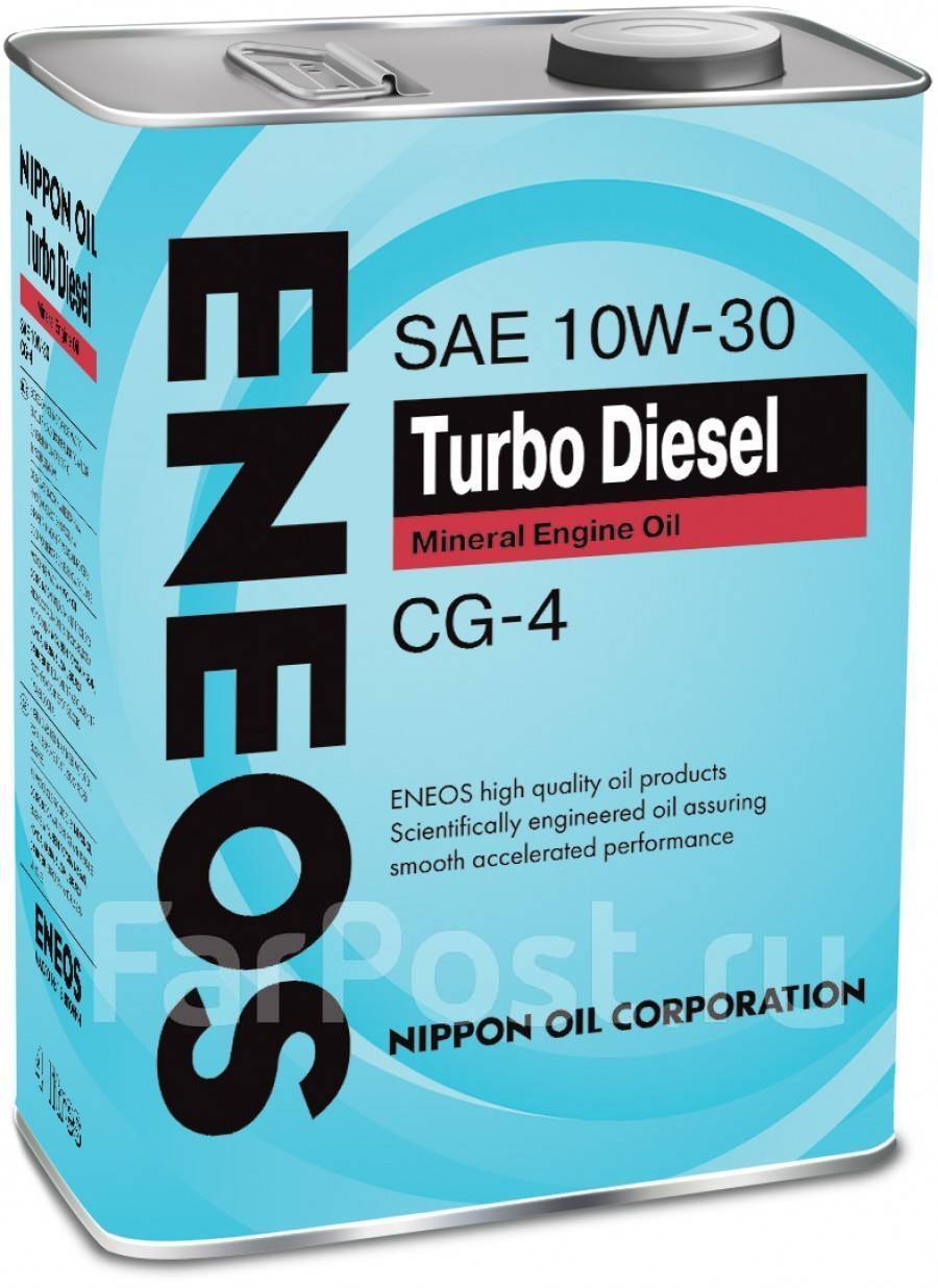 Eneos Diesel Turbo 10W30 CG-4 (мин) 6л, минеральное, 6,00 л. дизель,  4-тактный, в наличии. Цена: 4 420₽ во Владивостоке